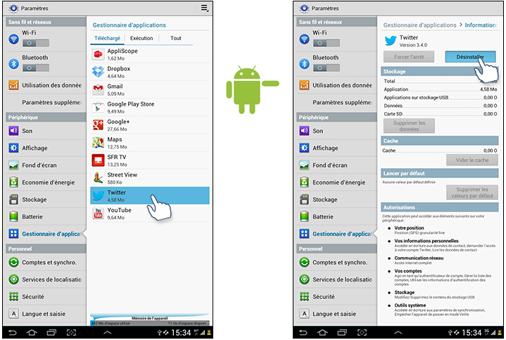 Comment Désinstaller Une Appli Sur Samsung Comment gérer les applications sur votre Samsung Galaxy Tab 2 10.1