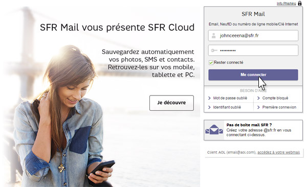 Comment Acc Der Et Se Connecter La Messagerie Sfr Mail