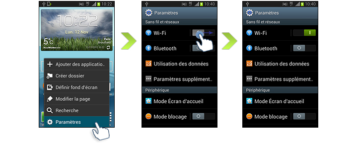 Comment Activer Wifi Direct Sur Samsung Comment connecter votre Samsung Galaxy S3 Mini en WiFi