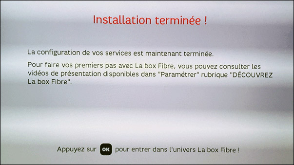 comment reinitialiser box tv sfr