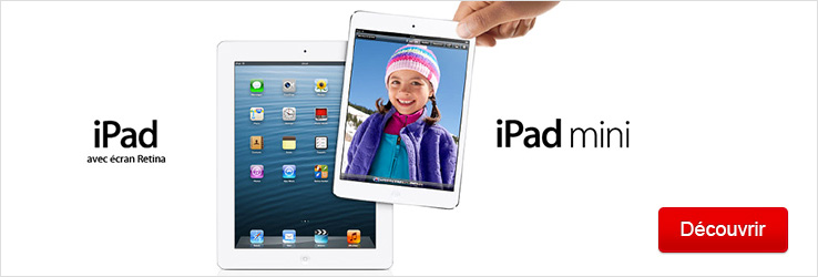 Bannière iPad / iPad Mini