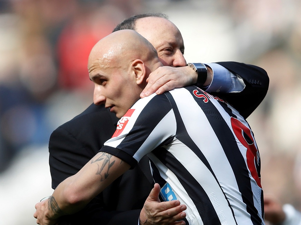 Rafael Benitez et Jonjo Shelvey