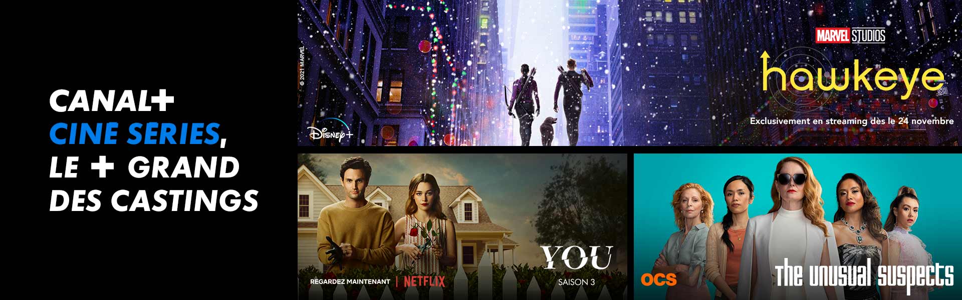 Visuel CANAL+ CINE SERIES