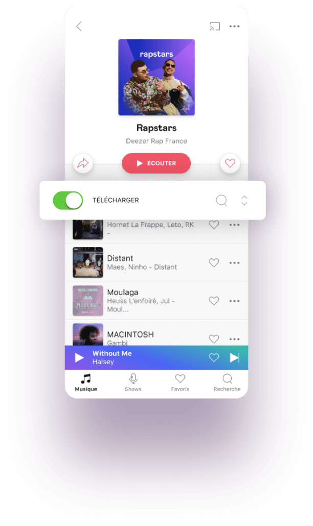 Illustration Deezer Premium