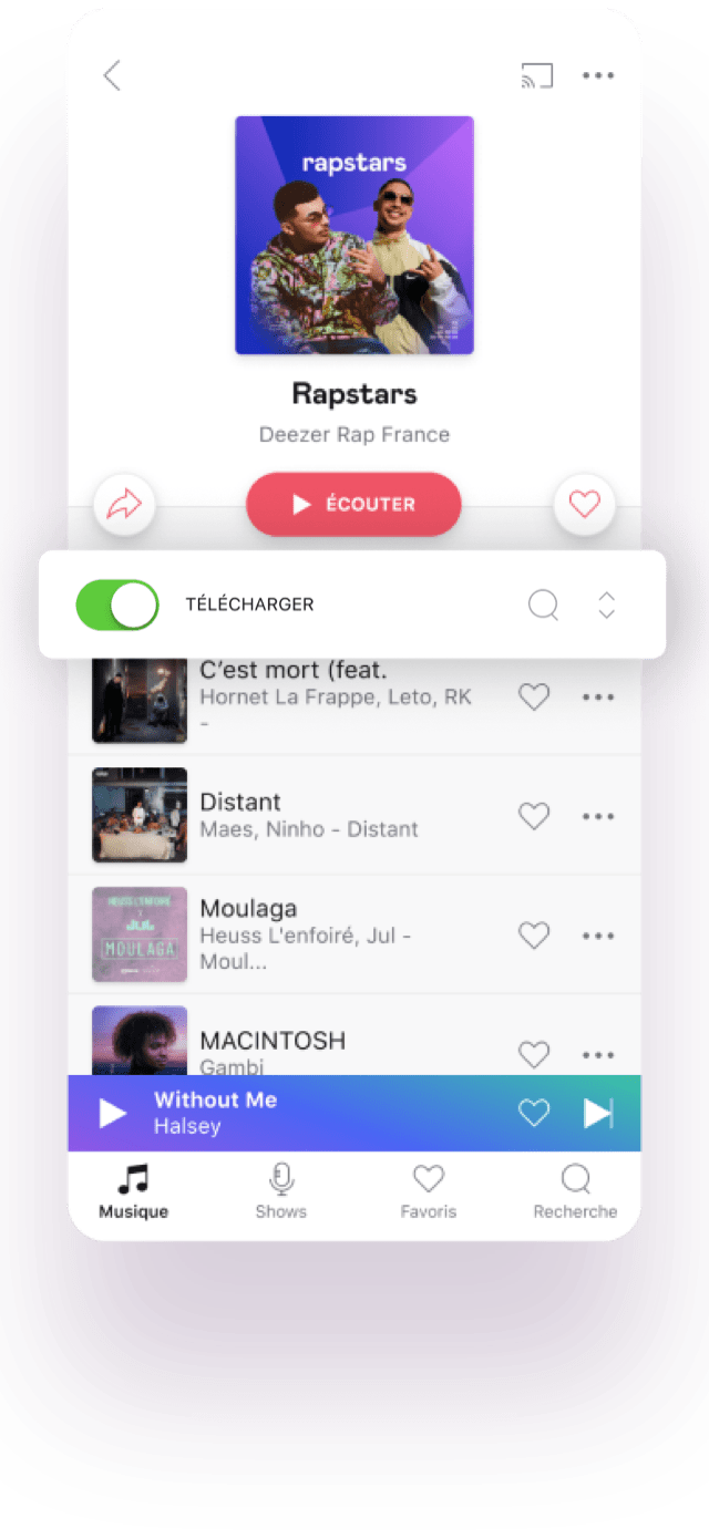 Illustration Deezer Premium