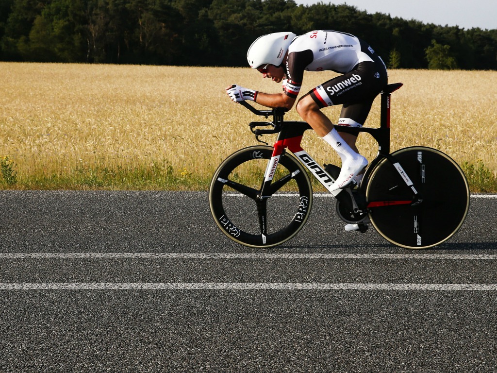 Tom Dumoulin dans l'effort individuel