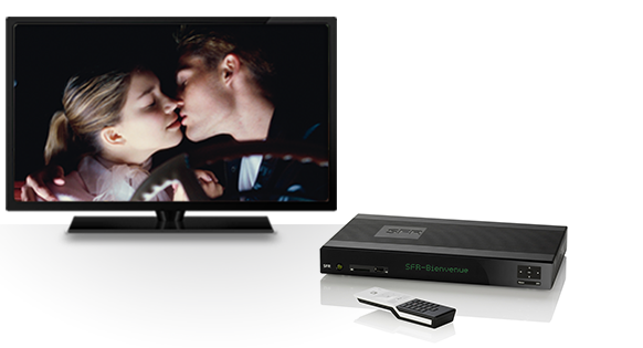 ADSL TV sur la Box de SFR : regarder la TV, la VOD et le replay