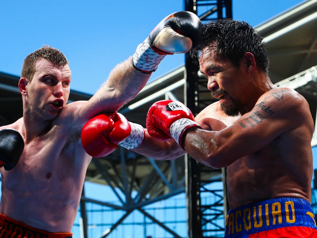 Jeff Horn face à Manny Pacquiao