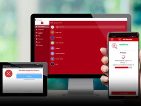 SFR Sécurité + Password : une solution qui s'adapte à tous vos équipements