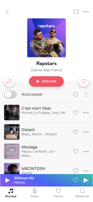 Visuel Deezer