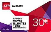 Recharge Appels et Textos illimit�s