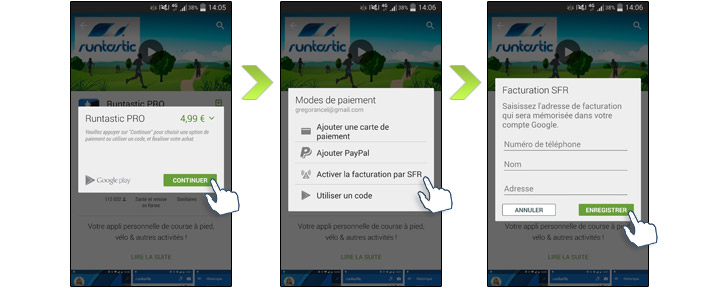 numéro de mobile téléchargement des applications de localisation