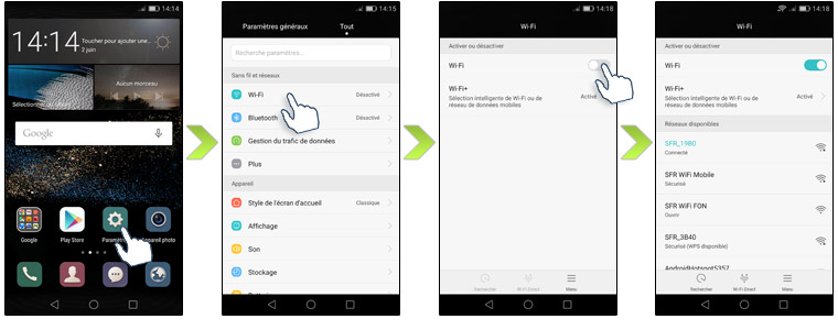 comment connecter huawei mobile wifi