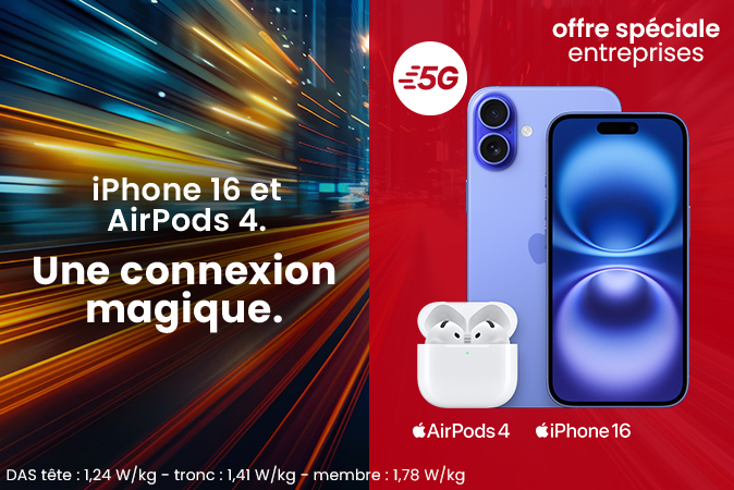 iPhone16 et Aiprods 4