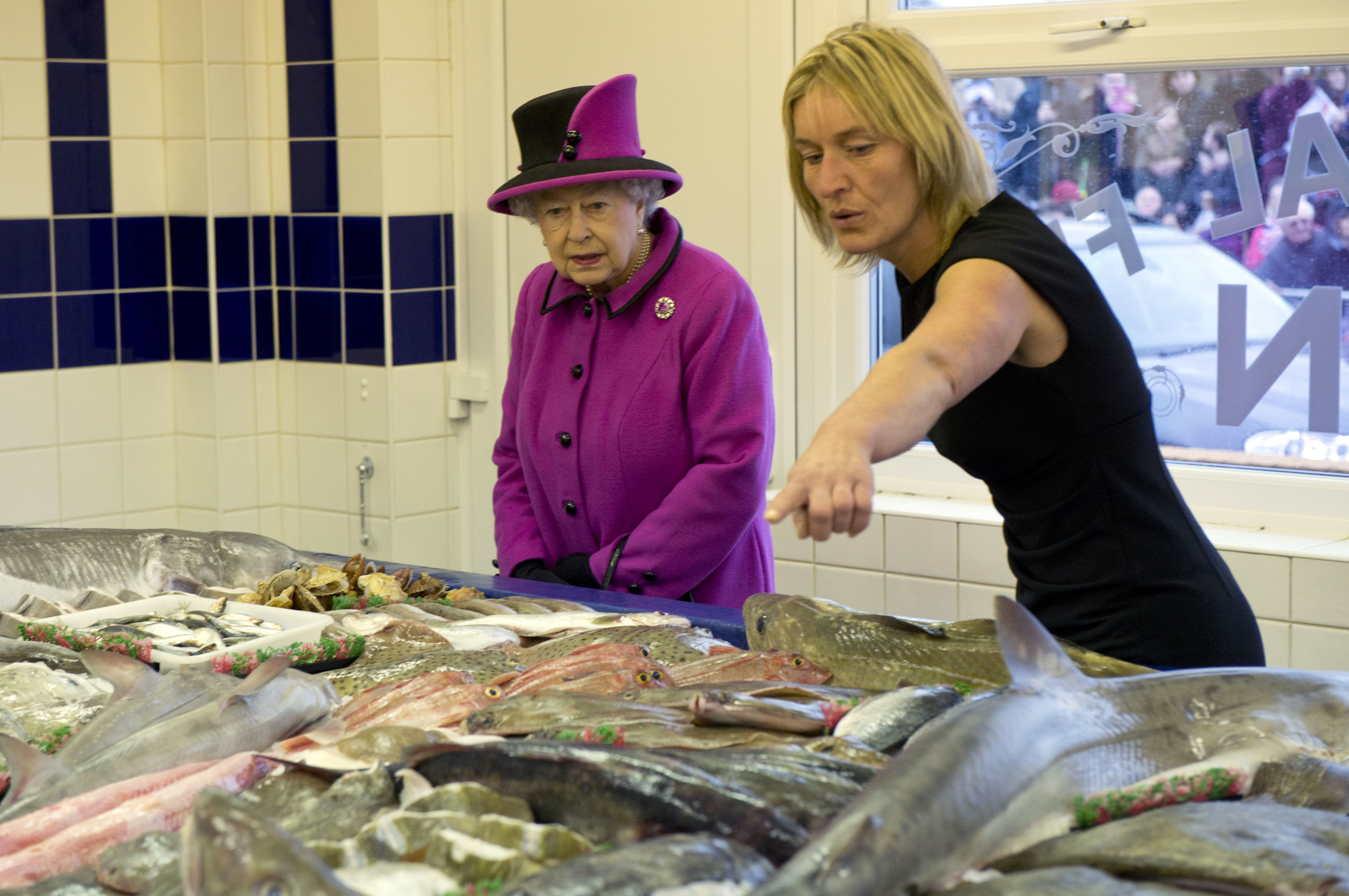 Mais que mange la reine d'Angleterre lors de ses repas ...