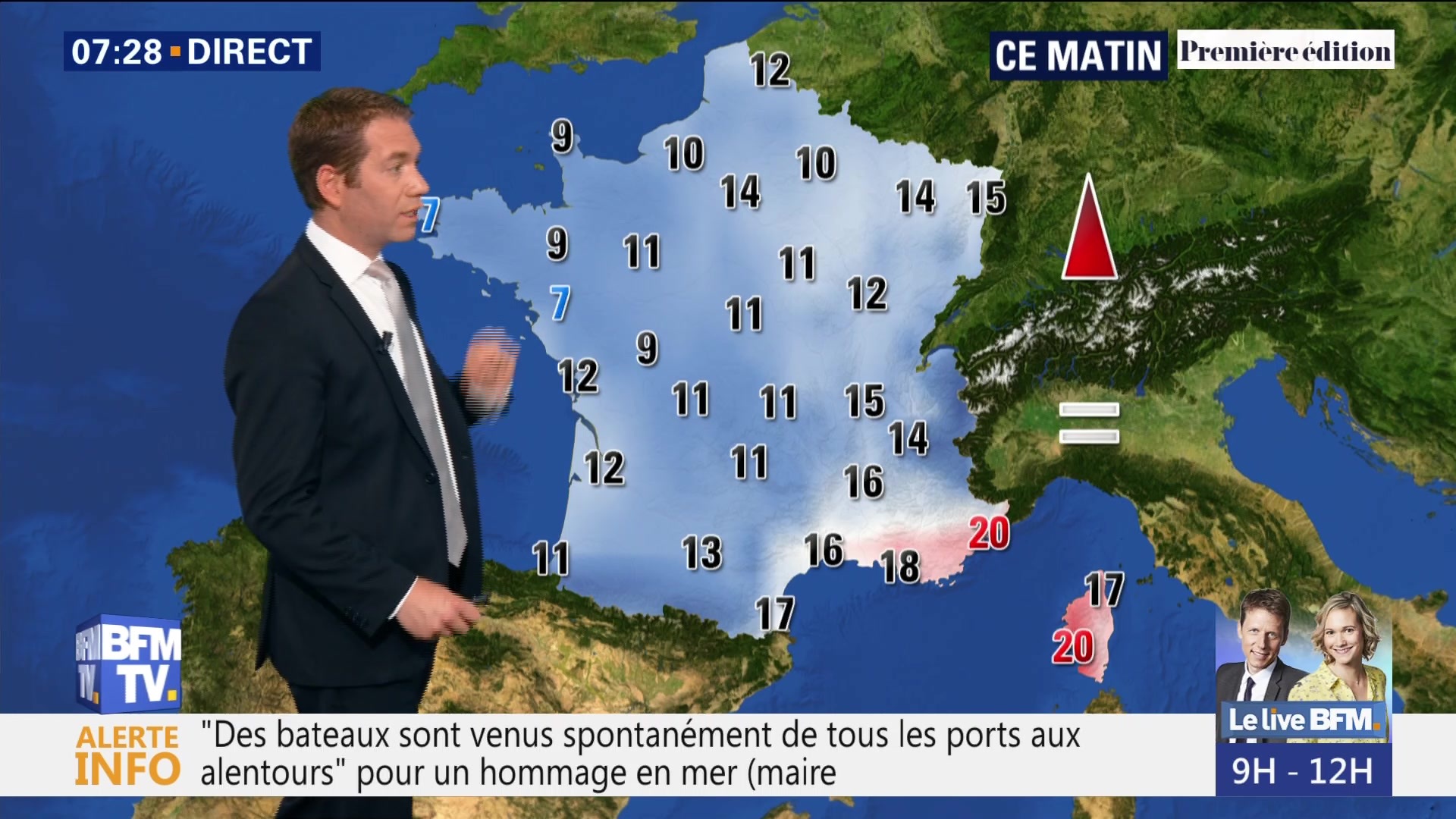 EN VIDEO - La météo de ce lundi 10 juin 2019