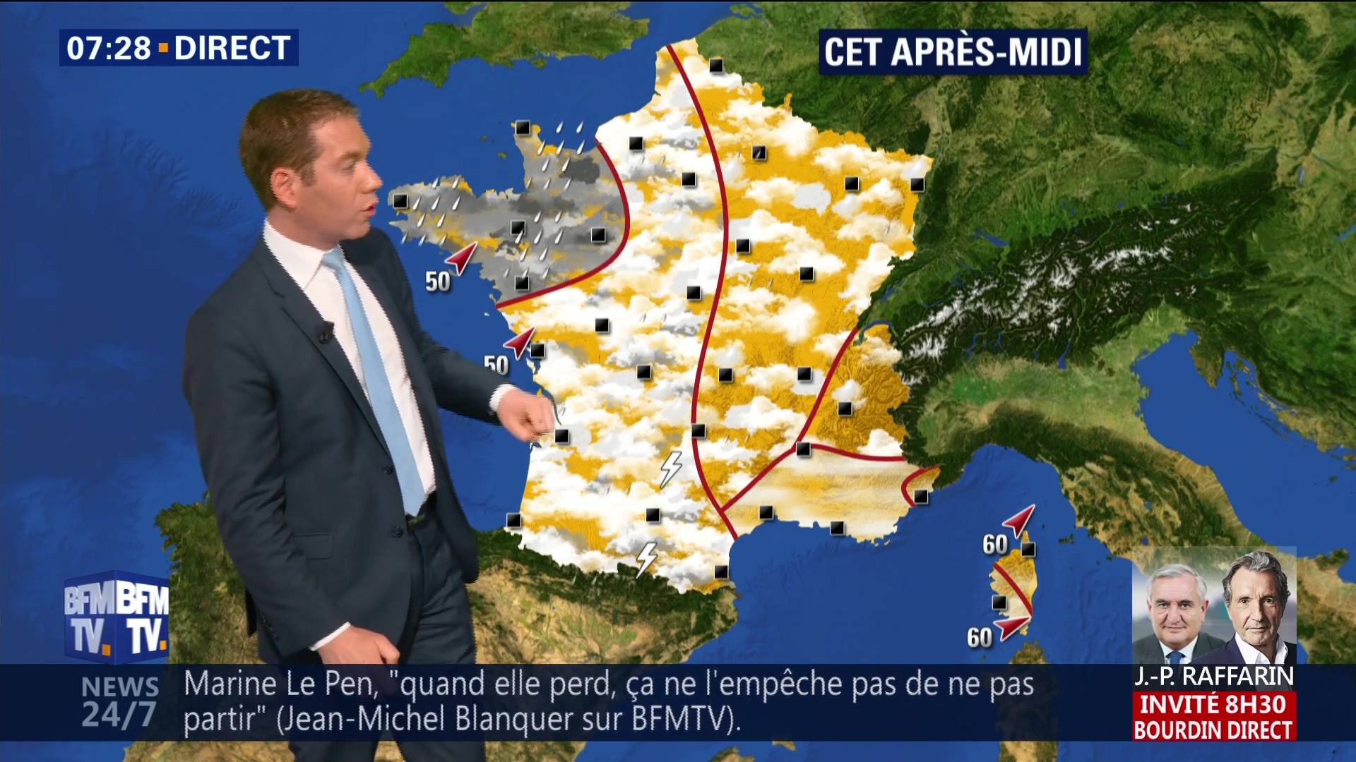 EN VIDEO - La météo de ce vendredi 10 mai 2019 - SFR News