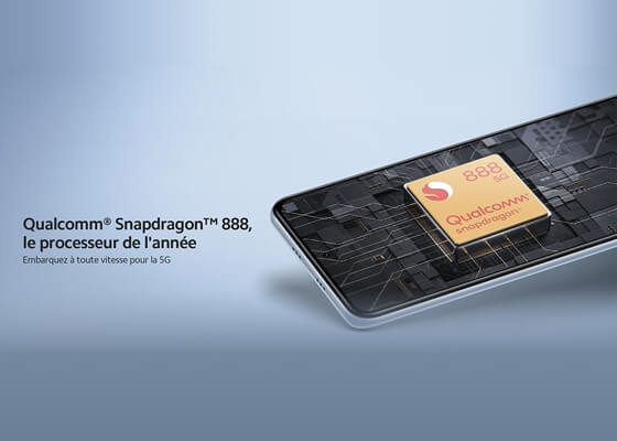 Le fer de lance Qualcomm® Snapdragon™ 888