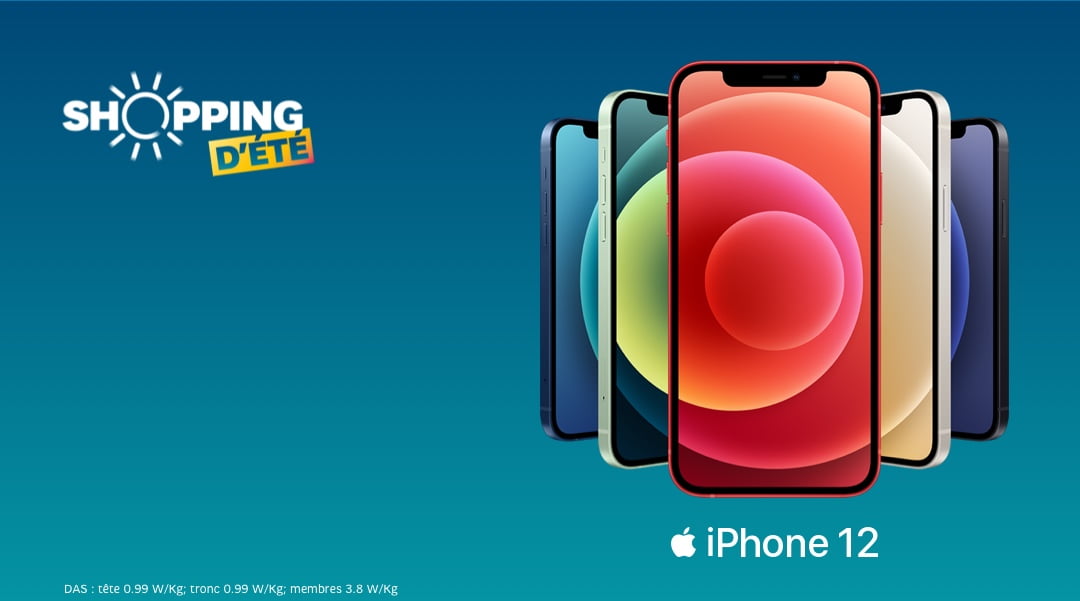 Shopping d'été iPhone 12