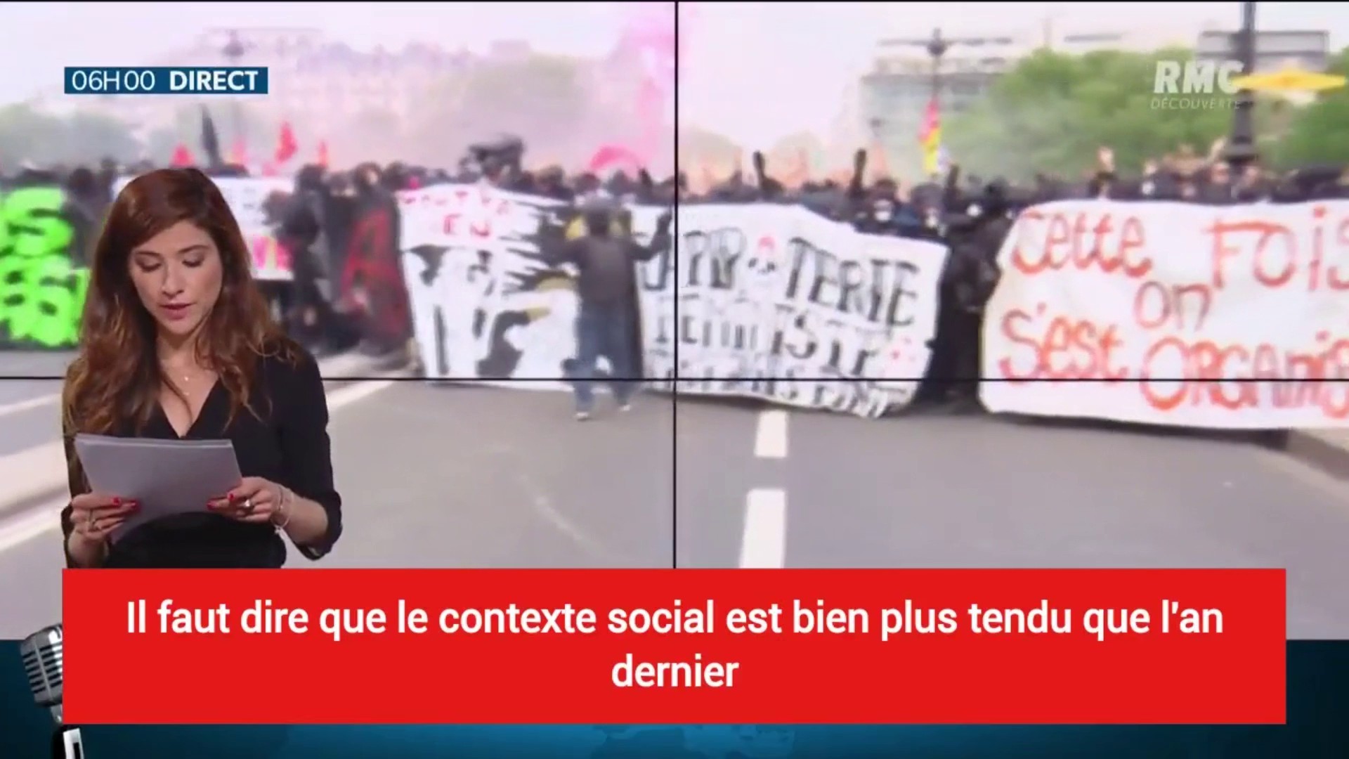 Un 1er mai plus jaune et noir que rouge Un 1er mai plus jaune et noir que rouge