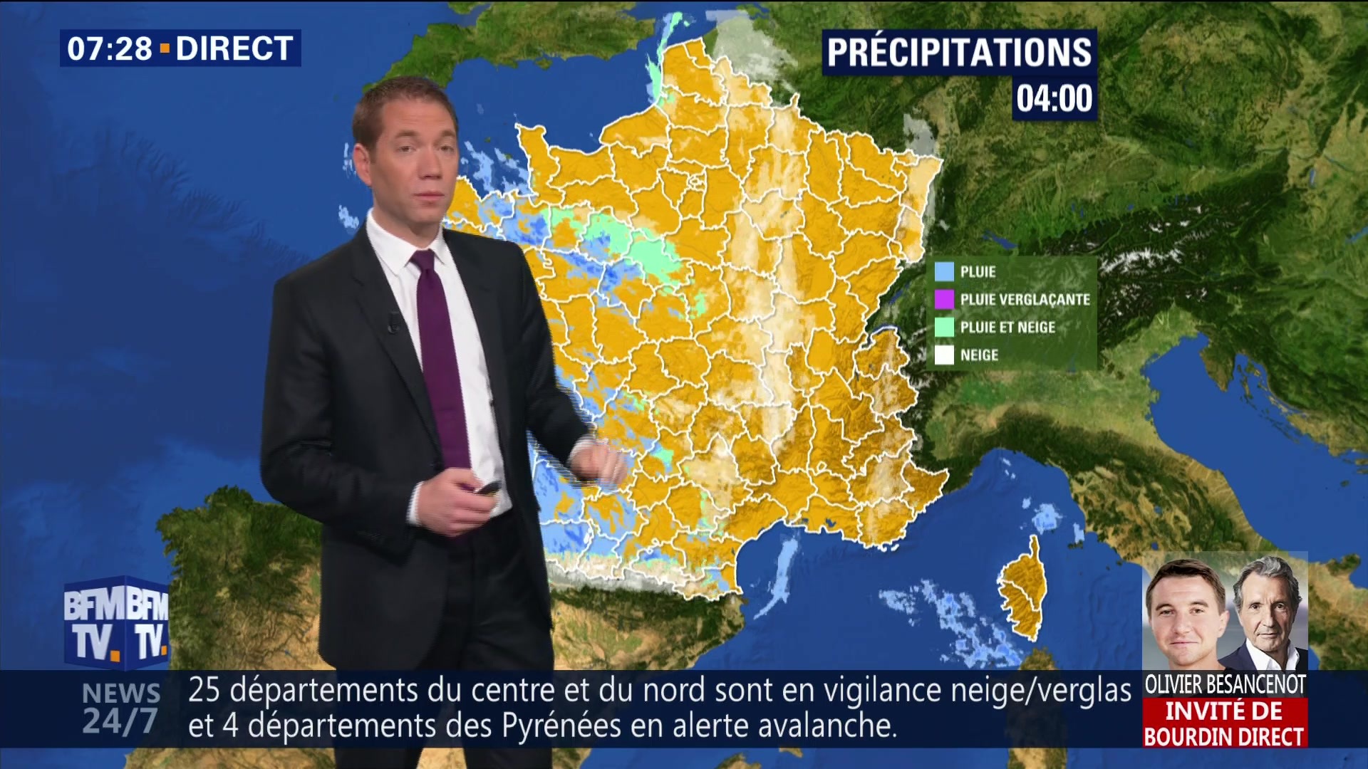 En VIDEO - La météo de ce mercredi 23 janvier 2019