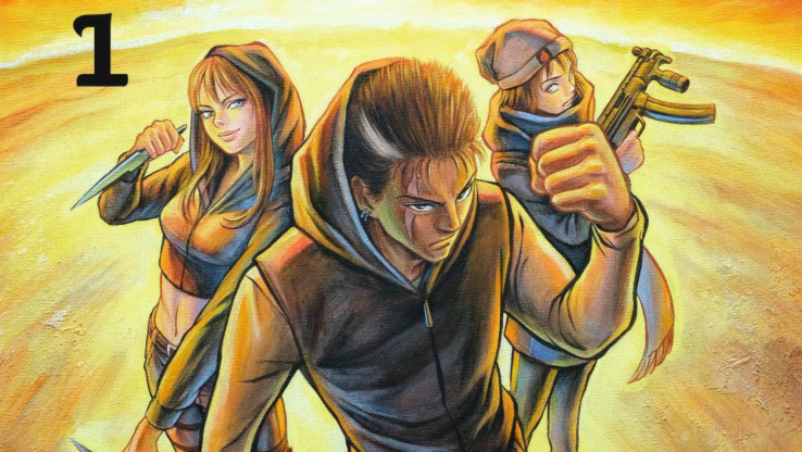 Détail de la couverture de Devil's Relics, le manga de Maître Gims