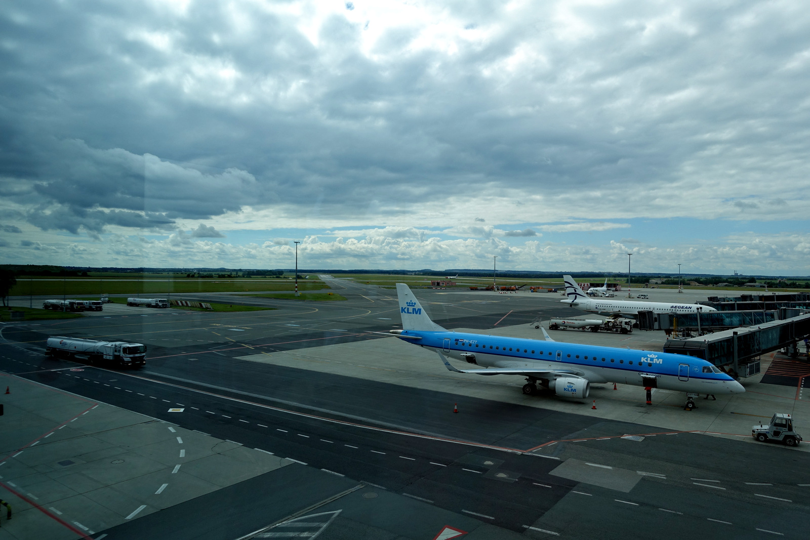 L'aéroport Vaclav Havel de Prague