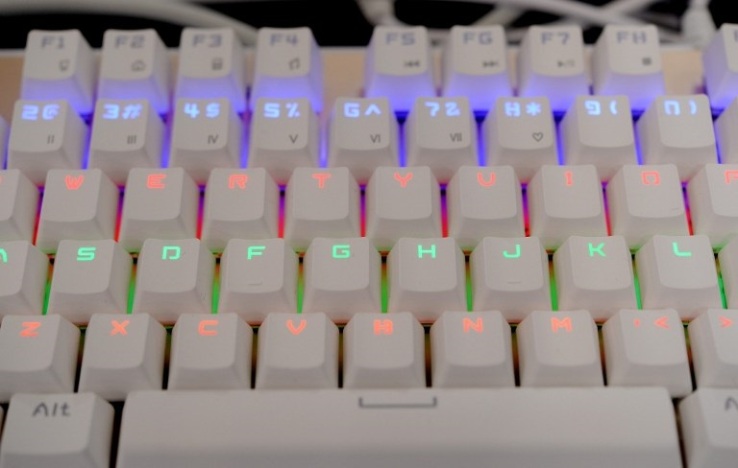Clavier ordinateur QWERTY raccourcis clavier