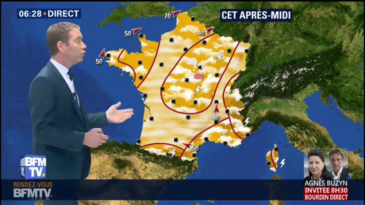 EN VIDEO - La météo pour ce mardi 18 septembre 2018 - SFR News