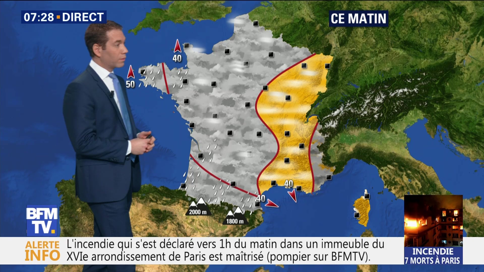 EN VIDEO - La météo de ce mardi 5 février 2019