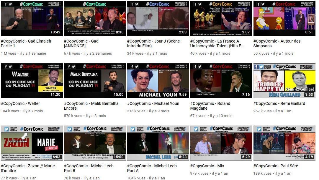 La chaîne Youtube CopyComic