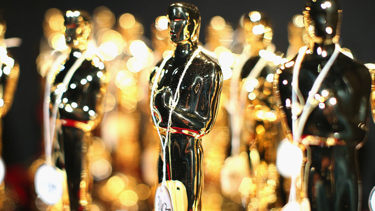 Les statuettes des Oscars, exposées en 2014