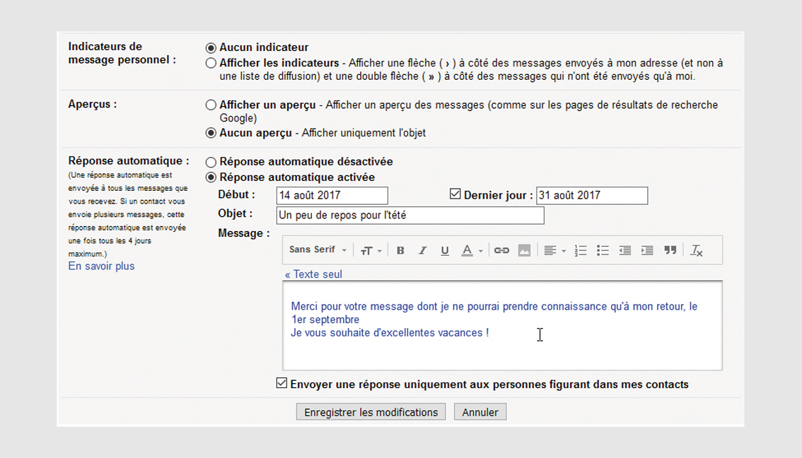 Prévenez vos correspondants grâce à un mail d’absence  SFR News