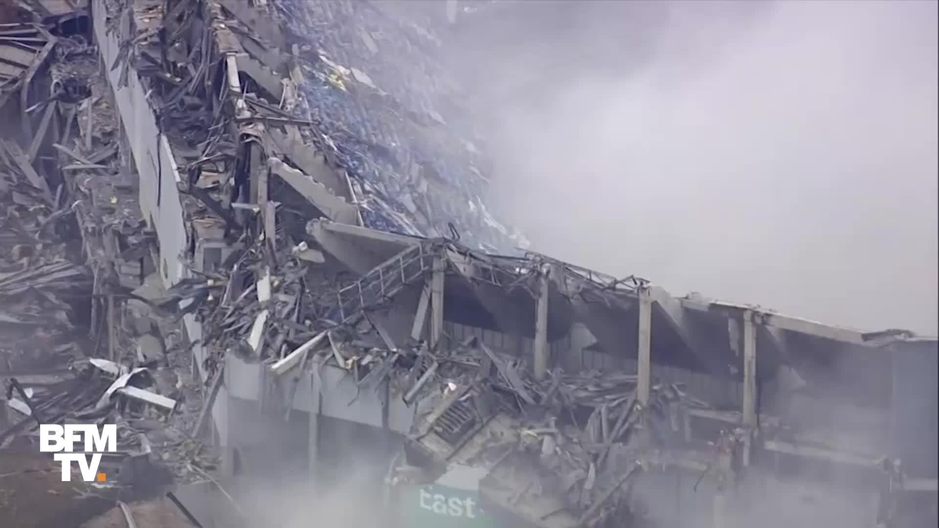 EN VIDEO - À Detroit, la destruction du Silverdome a réussi