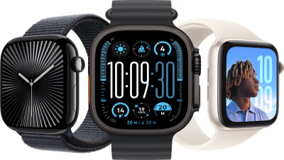 Image de Apple Watch SE (2024) / Series 10 / Ultra 2 (modèles 4G)