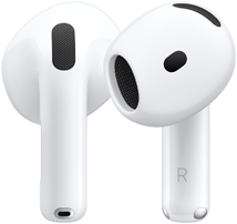 AirPods 5, vue avant et arrière illustrant le design