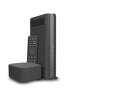 Jusqu'à 8 Gb/s de débit montant et descendant