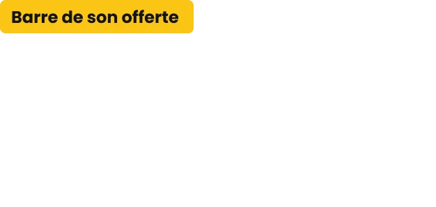 Barre de son offerte ; 99€ +8€ par mois pendant 24 mois avec fibre premium engagement 24 mois