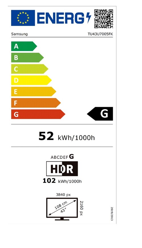 Classe énergétique transcription disponible après l’image