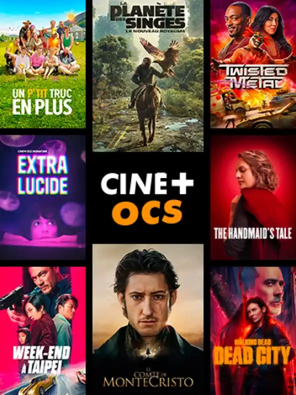 Retrouvez un grand nombre de series et de films sur Ciné+ OCS, comme Un p'tit truc en plus, Extra Lucide, Le Comte Montecristo,...