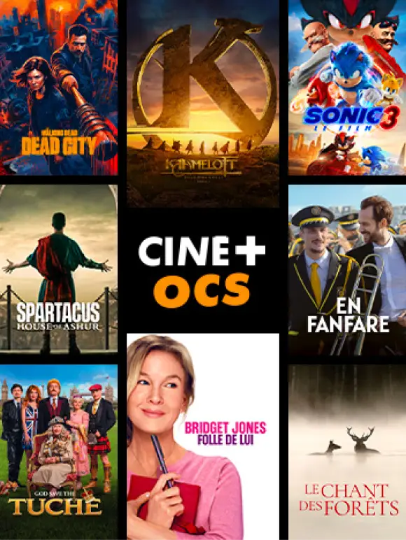 Cine+ OCS, une grande variété de films et de séries.