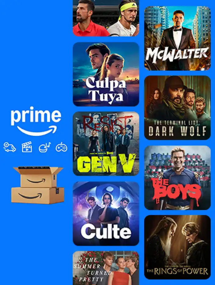 Retrouvez un grand nombre de series et de films sur Prime, comme les séries McWalter, The boys, Gen V...