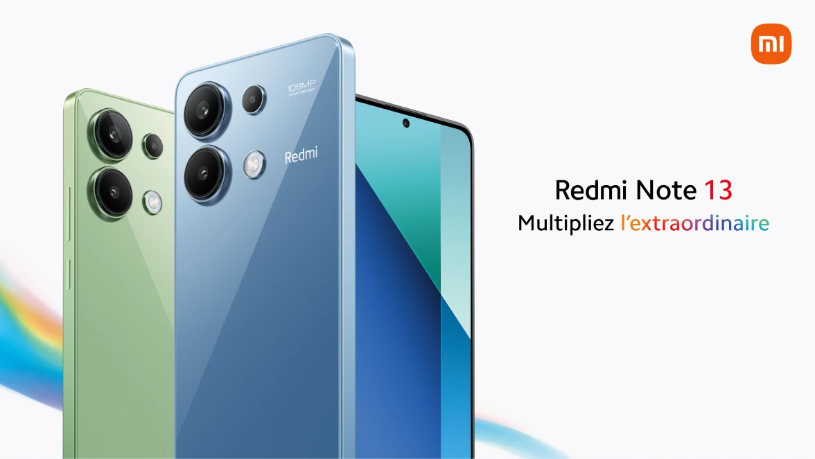 Multipliez l'extraordinaire avec le Redmi Note 13 