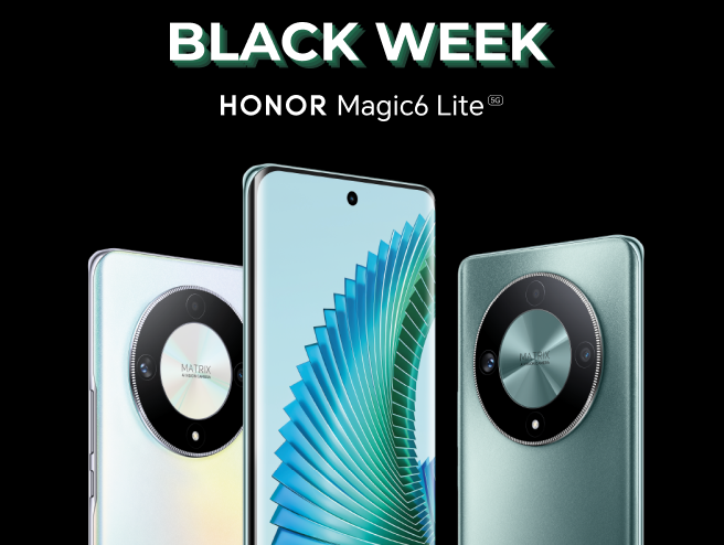 Honor Magic6 Lite 5G en promo durant la Black Week