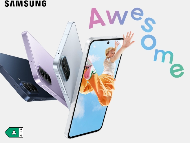Samsung. Awesome. Classe énergétique A