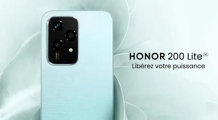 Honor 200 Lite 5G, libérez votre puissance