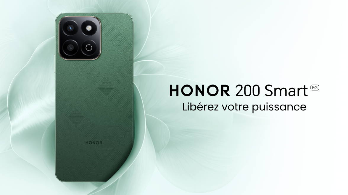 Honor 200 Smart 5G, libérez votre puissance