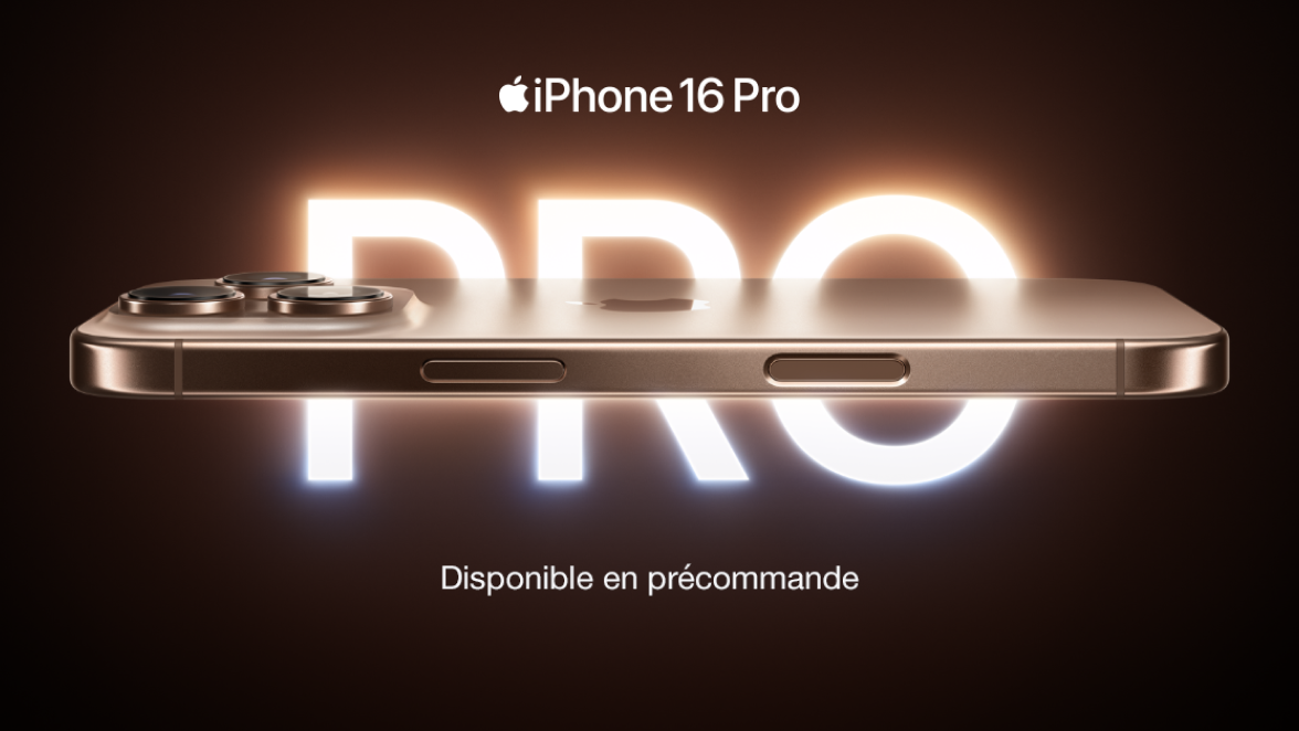 iPhone 16 Pro disponible en précommande