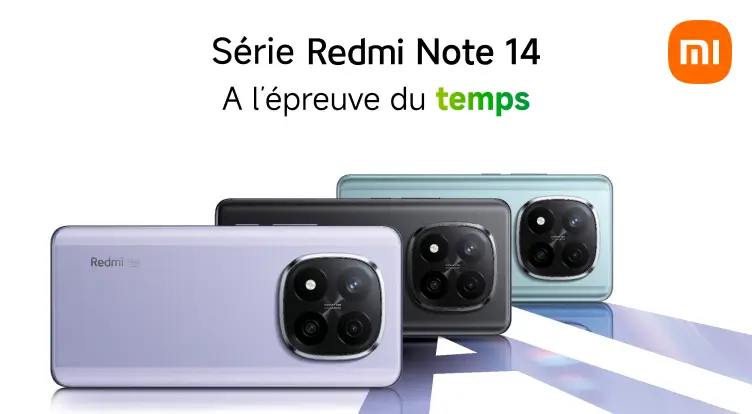 Redmi Note 14, à l'épreuve du temps