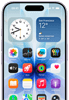 iPhone 17, face avant, Cadre centré pour les photos en haut au centre